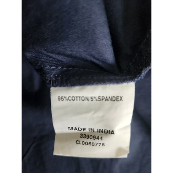 Wayward Fancies by eShakti navy Embroidered A Line dress sz 4 boho hippie office - Picture 7 of 12